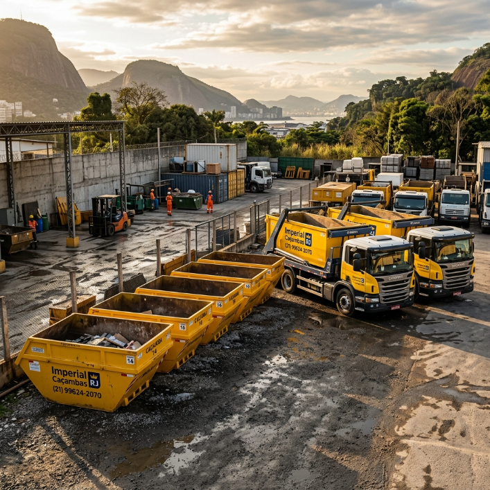 Caçamba para obra RJ